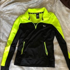 Victoria's secret pink quarter zip
